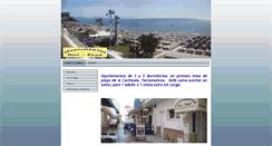 Desktop Screenshot of apartamentosdonpepelacarihuela.com